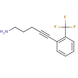 422307-99-1  4-Pentyn-1-amine, 5-[2-(trifluoromethyl)phenyl]-