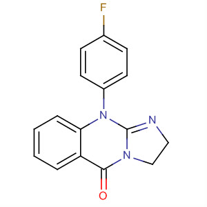 42239-77-0  Imidazo[2,1-b]quinazolin-5(3H)-one, 10-(4-fluorophenyl)-2,10-dihydro-