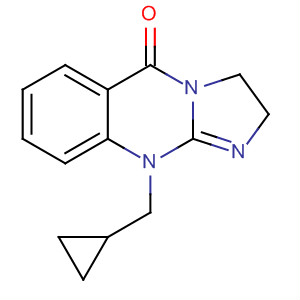 42239-78-1  Imidazo[2,1-b]quinazolin-5(3H)-one,10-(cyclopropylmethyl)-2,10-dihydro-