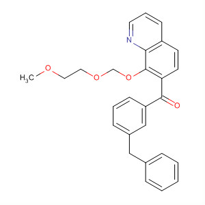 422550-68-3  Methanone,[8-[(2-methoxyethoxy)methoxy]-7-quinolinyl][3-(phenylmethyl)phenyl]-