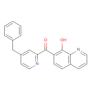 422550-91-2  Methanone, (8-hydroxy-7-quinolinyl)[4-(phenylmethyl)-2-pyridinyl]-