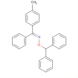 42271-02-3  Methanone, (4-methylphenyl)phenyl-, O-(diphenylmethyl)oxime, (E)-