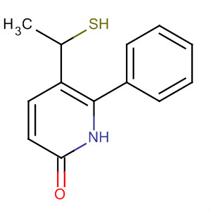 423176-01-6  2(1H)-Pyridinone, 5-(1-mercaptoethyl)-6-phenyl-