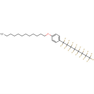 423773-37-9  Benzene, 1-(dodecyloxy)-4-(heptadecafluorooctyl)-