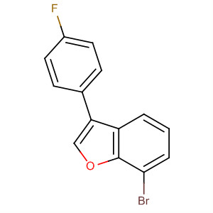 42434-90-2  Benzofuran, 7-bromo-3-(4-fluorophenyl)-
