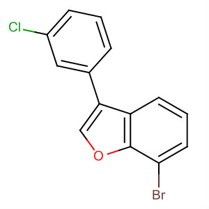 42434-91-3  Benzofuran, 7-bromo-3-(3-chlorophenyl)-