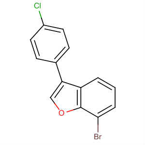 42434-92-4  Benzofuran, 7-bromo-3-(4-chlorophenyl)-