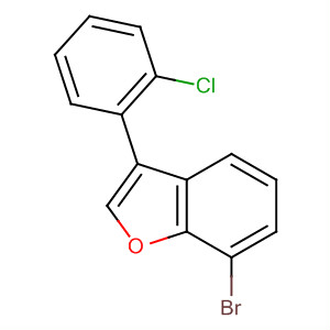 42434-95-7  Benzofuran, 7-bromo-3-(2-chlorophenyl)-