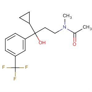 42527-35-5  Acetamide,N-[3-cyclopropyl-3-hydroxy-3-[3-(trifluoromethyl)phenyl]propyl]-N-methyl-