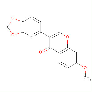 4253-04-7  4H-1-Benzopyran-4-one, 3-(1,3-benzodioxol-5-yl)-7-methoxy-