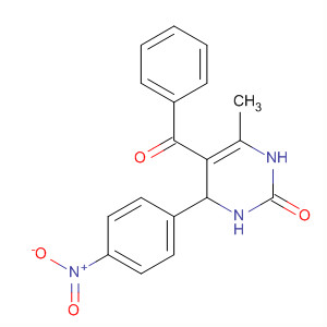 425397-35-9  2(1H)-Pyrimidinone, 5-benzoyl-3,4-dihydro-6-methyl-4-(4-nitrophenyl)-