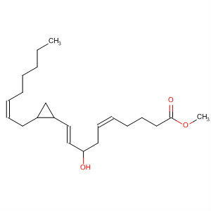 425622-69-1  5,9-Decadienoic acid, 8-hydroxy-10-[2-(2Z)-2-octenylcyclopropyl]-,methyl ester, (5Z,8S,9E)-