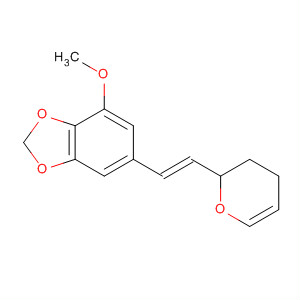 425641-55-0  1,3-Benzodioxole,6-[(1E)-2-(3,4-dihydro-2H-pyran-2-yl)ethenyl]-4-methoxy-