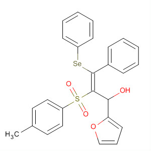 426211-46-3  2-Furanmethanol,a-[(1Z)-1-[(4-methylphenyl)sulfonyl]-2-phenyl-2-(phenylseleno)ethenyl]-