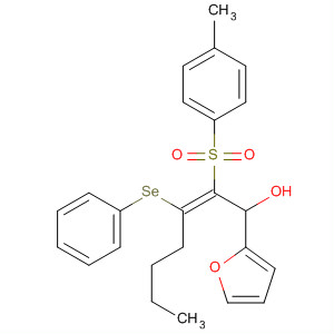 426211-51-0  2-Furanmethanol,a-[(1Z)-1-[(4-methylphenyl)sulfonyl]-2-(phenylseleno)-1-hexenyl]-