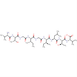 400006-76-0  L-Valine,L-valyl-L-threonylglycyl-L-isoleucylglycyl-L-isoleucyl-L-leucyl-L-threonyl- 400006-76-0  L-Valine,L-valyl-L-threonylglycyl-L-isoleucylglycyl-L-isoleucyl-L-leucyl-L-threonyl-