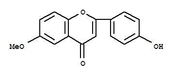 4002-52-2  4H-1-Benzopyran-4-one,2-(4-hydroxyphenyl)-6-methoxy-