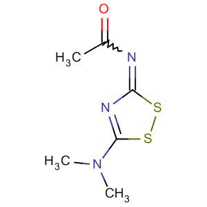40034-37-5  Acetamide, N-[5-(dimethylamino)-3H-1,2,4-dithiazol-3-ylidene]-