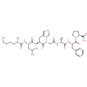 400603-12-5  L-Proline, L-lysyl-L-leucyl-L-histidylglycyl-L-alanyl-L-phenylalanyl-