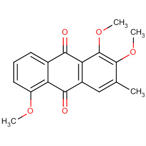 40112-30-9  9,10-Anthracenedione, 1,2,5-trimethoxy-3-methyl-
