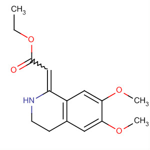 40129-54-2  Acetic acid, (3,4-dihydro-6,7-dimethoxy-1(2H)-isoquinolinylidene)-,ethyl ester