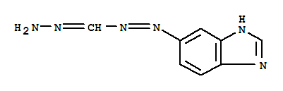 40135-04-4  Diazenecarboxaldehyde,1H-benzimidazol-5-yl-, hydrazone (9CI)