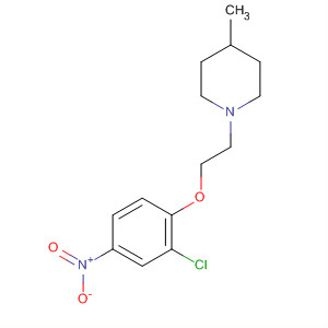 401506-15-8  Piperidine, 1-[2-(2-chloro-4-nitrophenoxy)ethyl]-4-methyl-