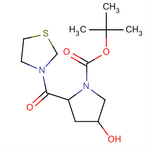 401564-34-9  1-Pyrrolidinecarboxylic acid, 4-hydroxy-2-(3-thiazolidinylcarbonyl)-,1,1-dimethylethyl ester, (2S,4S)-