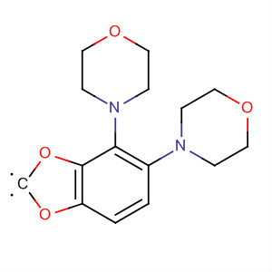 40157-04-8  Morpholine, 4,4'-(1,3-benzodioxol-2-ylidene)bis-