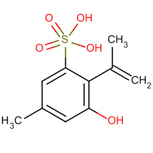 401594-20-5  Phenol, 5-methyl-2-(1-methylethenyl)-, hydrogen sulfate