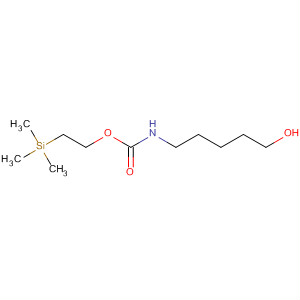 401601-01-2  Carbamic acid, (5-hydroxypentyl)-, 2-(trimethylsilyl)ethyl ester