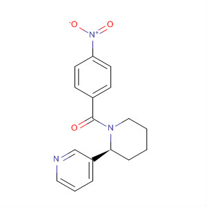 40179-50-8  Piperidine, 1-(4-nitrobenzoyl)-2-(3-pyridinyl)-, (S)-