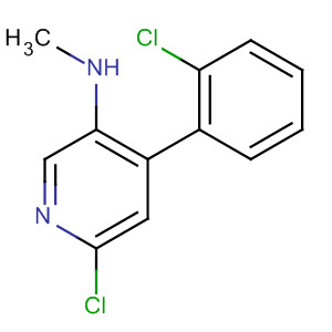 401892-53-3  3-Pyridinamine, 6-chloro-4-(2-chlorophenyl)-N-methyl-