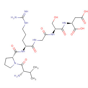 401895-03-2  L-Aspartic acid, L-valyl-L-prolyl-L-arginylglycyl-L-seryl-