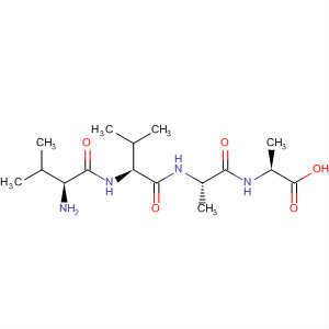 40211-25-4  L-Alanine, N-[N-(N-L-valyl-L-valyl)-L-alanyl]-