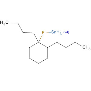 40218-13-1  Stannane, dibutylcyclohexylfluoro-