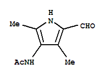 40236-27-9  Acetamide,N-(5-formyl-2,4-dimethyl-1H-pyrrol-3-yl)-