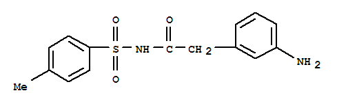 402508-84-3  Benzeneacetamide,3-amino-N-[(4-methylphenyl)sulfonyl]-