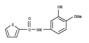 404366-39-8  2-Thiophenecarboxamide,N-(3-hydroxy-4-methoxyphenyl)-