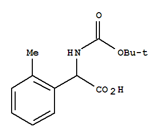 40512-48-9  Benzeneacetic acid, a-[[(1,1-dimethylethoxy)carbonyl]amino]-2-methyl-
