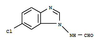 40534-01-8  Formamide,N-(6-chloro-1H-benzimidazol-1-yl)-