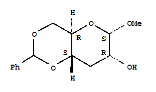 40773-64-6  a-D-ribo-Hexopyranoside, methyl3-deoxy-4,6-O-(phenylmethylene)-