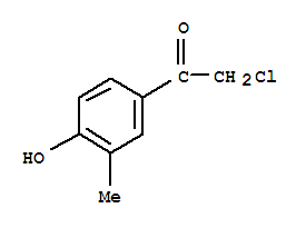 40943-24-6  Ethanone,2-chloro-1-(4-hydroxy-3-methylphenyl)-