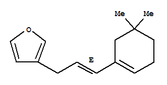 41060-03-1  Furan,3-[(2E)-3-(5,5-dimethyl-1-cyclohexen-1-yl)-2-propen-1-yl]-