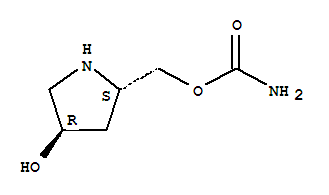 412279-20-0  2-Pyrrolidinemethanol,4-hydroxy-, a-carbamate,(2S,4R)- (9CI)