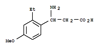 412925-28-1  Benzeenpropaanzuur, b-amino-2-ethyl-4-methoxy-