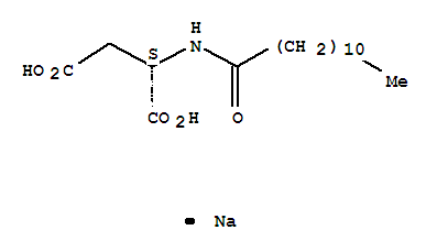 41489-18-3  L-Aspartic acid,N-(1-oxododecyl)-, sodium salt (1:1)