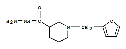 415937-00-7  3-Piperidinecarboxylicacid, 1-(2-furanylmethyl)-, hydrazide