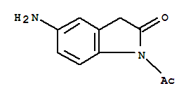 422518-10-3  2H-Indol-2-one,1-acetyl-5-amino-1,3-dihydro-