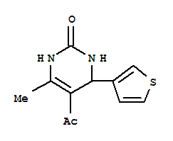 423153-18-8  2(1H)-Pyrimidinone,5-acetyl-3,4-dihydro-6-methyl-4-(3-thienyl)-